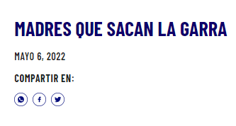 Madres que sacan la garra