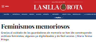 Feminismos memoriosos