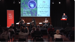 Presentación del proyecto Vindictas de la UNAM y el libro «Diario del dolor», de María Luisa Puga