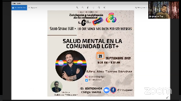Semana de visibilidad Existencia y resistencia de la comunidad LGBT+FES Cuautitlán/Tribu Queer FESC. Saludo mental en la comunidad LGBT+.
