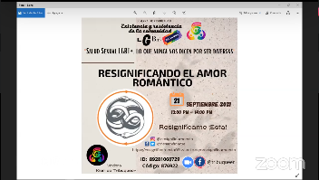 Semana de visibilidad Existencia y resistencia de la comunidad LGBT+FES Cuautitlán/Tribu Queer FESC. Resignificando el amor romántico