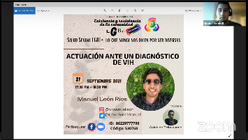 Semana de visibilidad Existencia y resistencia de la comunidad LGBT+FES Cuautitlán/Tribu Queer FESC. Actuación ante un diagnóstico de VIH