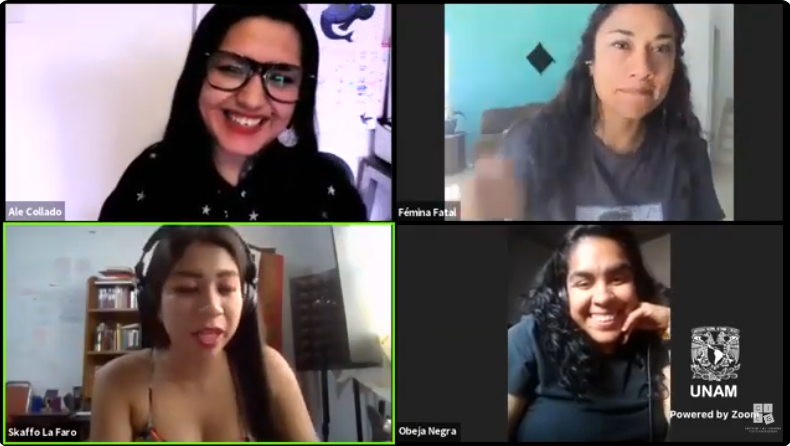 Conversatorio: Activismo feminista con ritmo y rima con Batallones Femeninos.