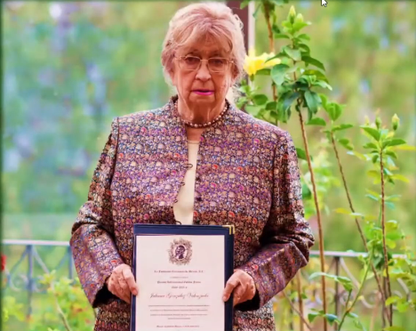 Ceremonia de Entrega del Premio Internacional Eulalio Ferrer a la Dra. Juliana González Valenzuela