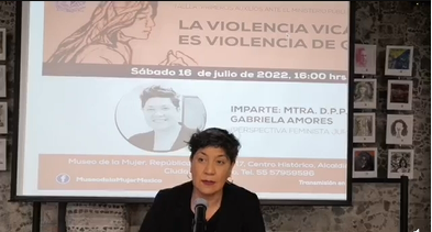 Taller: Primeros auxilios jurídicos ante el MP. Tema. La violencia vicarria es violencia de género