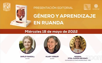 Presentación editorial Género y aprendizaje en Ruanda