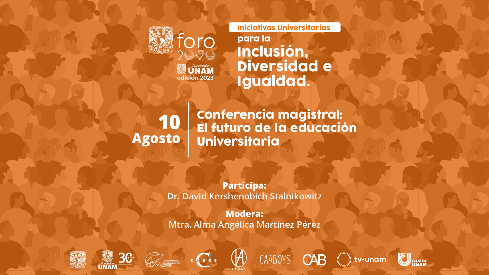 Conferencia magistral: El futuro de la educación Universitaria