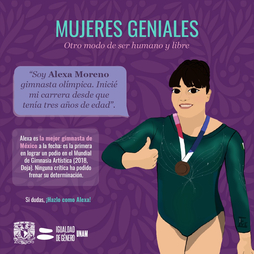 Mujeres geniales: Alexa Moreno. Si dudas, ¡hazlo como Alexa!