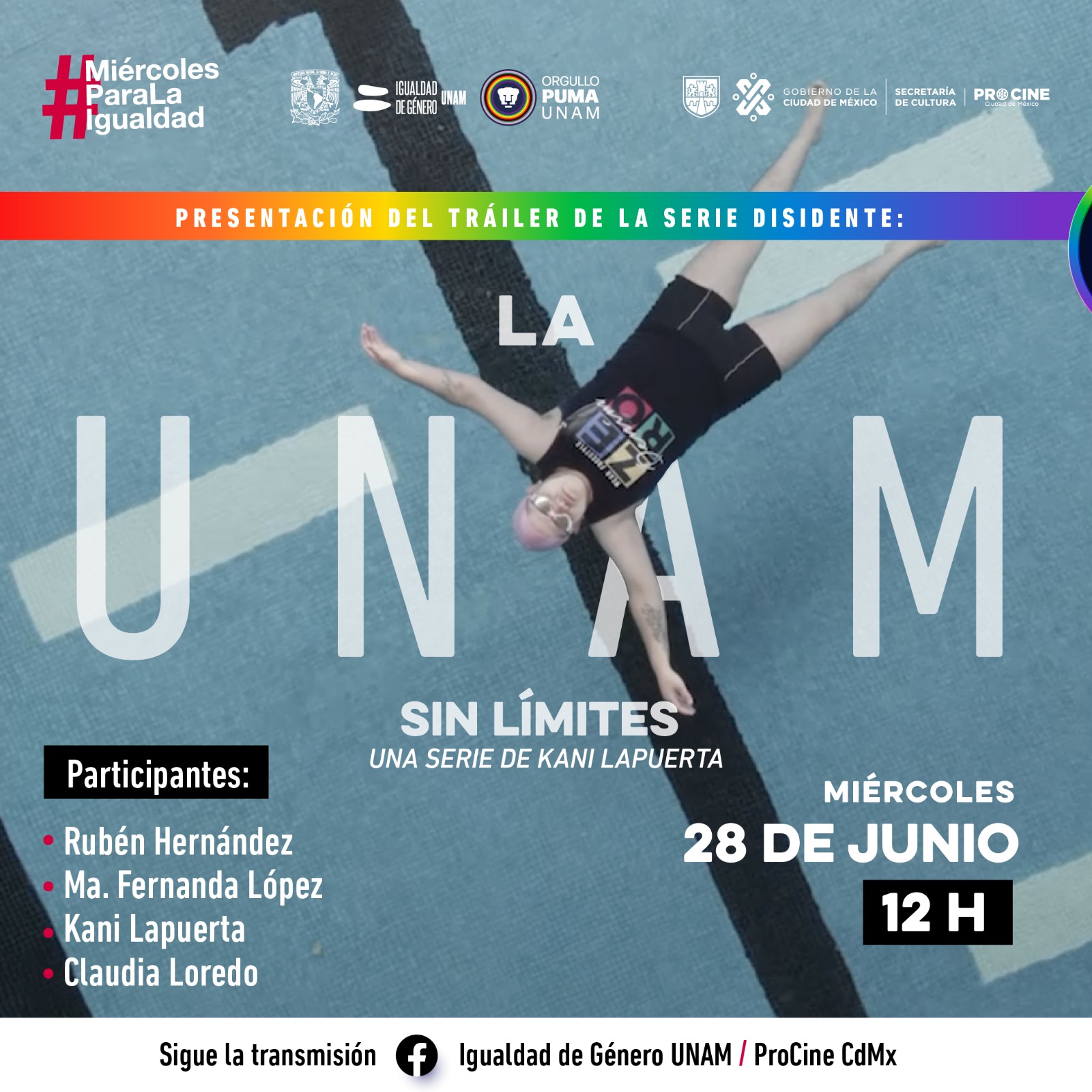 Lanzamiento del tráiler de la miniserie disidente: La UNAM sin límites.