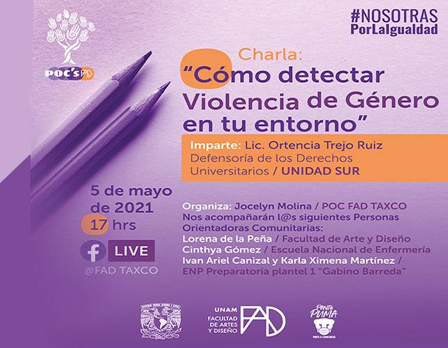 Charla: Cómo detectar violencia de género en tu entorno