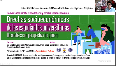 Conversatorio: Brechas socioeconómicas de las estudiantes universitarias. Un análisis con perspectiva de género.