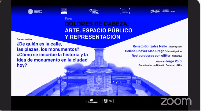 Foro Dolores de cabeza: Arte, espacio público y representación. "¿De quién es la calle, las plazas, los monumentos?".