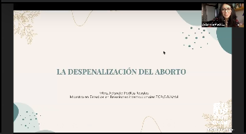 Despenalización del aborto.