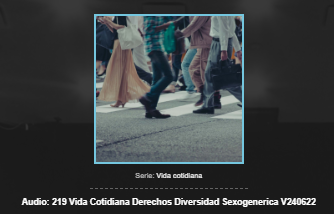 Jornada del Orgullo LGBTTIQ+ 2022. Derechos de la diversidad sexogenérica.