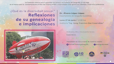 Jornada del Orgullo LGBTTIQ+ 2022. ¿Qué es la diversidad sexual? Reflexiones de su genealogía e implicaciones.
