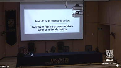 Más allá de la retórica del poder: horizontes feministas para construir otros sentidos de justicia.