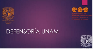 Atención de la Violencia de Género en la UNAM.