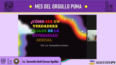 Jornada del Orgullo LGBTTIQ+ 2022. Ser un verdadero aliadx de la diversidad sexual.