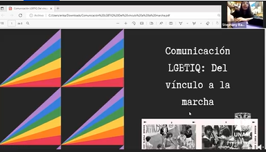 Jornada del Orgullo LGBTTIQ+ 2022. Jueves para la Igualdad. Comunicación en grupos LGBTTTIQ+: el vínculo de la marcha.