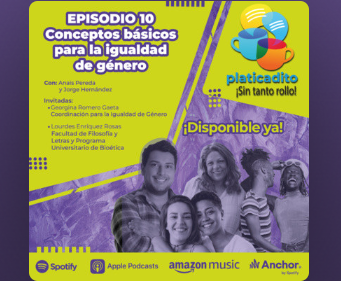 Platicadito. Conceptos básicos para la igualdad de género.