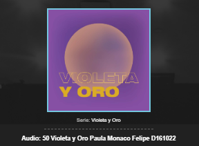 Violeta y Oro. Infancias buscadoras.