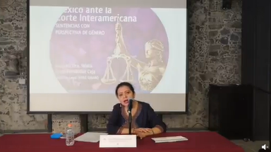 Taller: Las sentencias de los Derechos Humanos nos juzgan a todxs. Tema: México ante la Corte Interamericana. Sentencias con perspectiva de género.