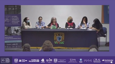 IV Foro. Cultura, Género y Movilidad Humana. Migraciones, exilios, desplazamientos. Mesa 1.