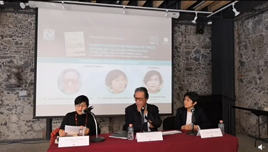 Presentación editorial: Ensayos sociohistóricos de cinco notables mujeres mexicanas: Teresa Urrea, Nahui Olin, Frida Kahlo, Leonora Carrington y Elena Poniatowska.