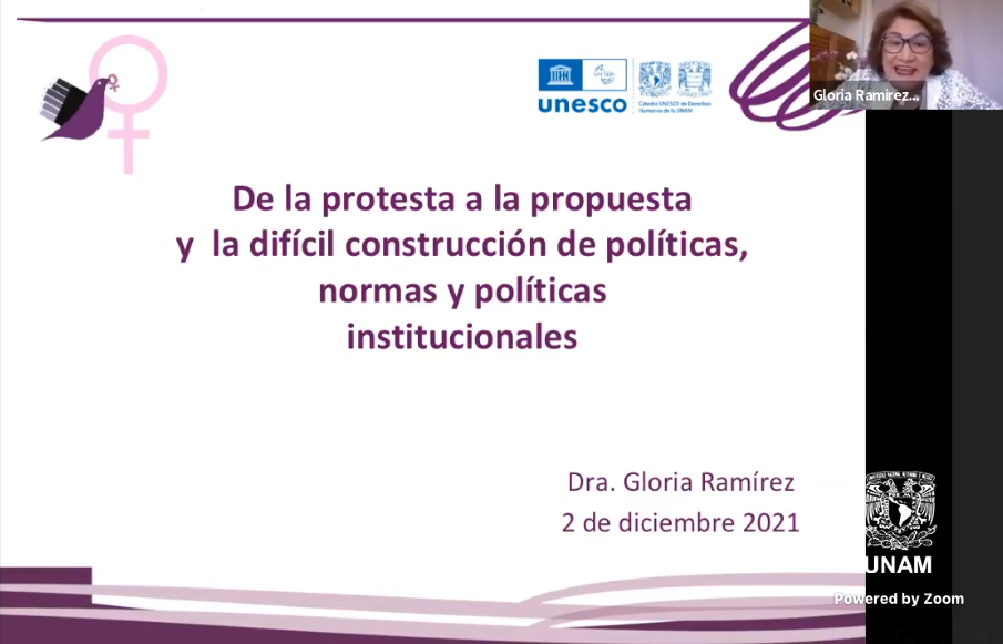 En el marco del Día Internacional de la Eliminación de la Violencia Contra la Mujer: Aprender en entornos no violentos. Acercamiento a la normativa institucional universitaria en favor de la erradicación de la violencia contra las mujeres