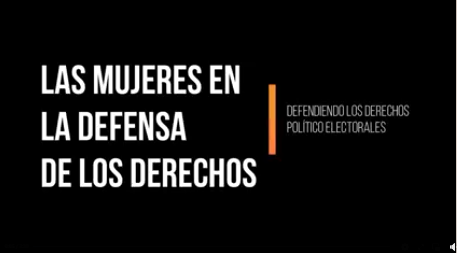 25N 2022. Cápsula. Las mujeres en la defensa de derechos.