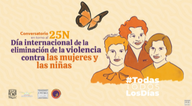 25N 2022. Conversatorio en torno al 25N Día internacional de la eliminación de la violencia contra las mujeres y las niñas.