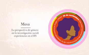25N 2022. Mesa. La perspectiva de género en la investigación social: experiencias en el IIS.