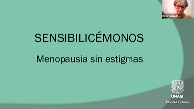 25N 2022. Conferencia. Sensibilicémonos: menopausia sin estigmas.