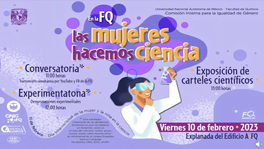 11F. Conversatoria. En la FQ las mujeres hacemos ciencia.