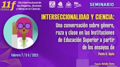 11F. Interseccionalidad y Ciencia: una conversación sobre género, raza y clase en las Instituciones de Educación Superior a partir de los ensayos de Pumla D. Gqola