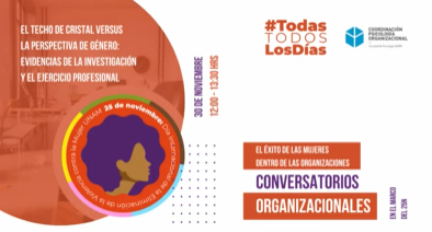 25N 2022. Conversatorios organizacionales: El éxito de las mujeres dentro de las organizaciones.