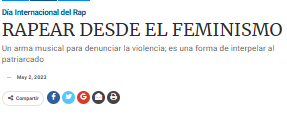 Rapear desde el feminismo.