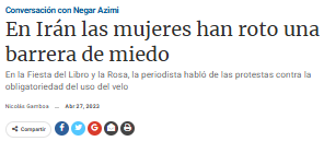 En Irán las mujeres han roto una barrera de miedo.