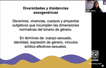 Semana por la Diversidad 2023. Diversidades sexogenéricas en la UNAM.
