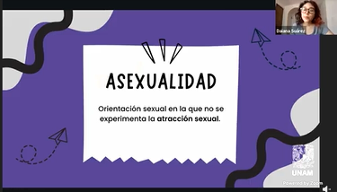 Semana por la Diversidad 2023. Plática. ¿Qué es la asexualidad? Vivencias desde la comunidad ace.