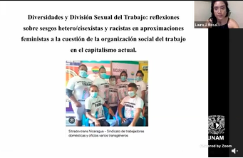 Semana por la Diversidad 2023. Plática: Diversidades y División Sexual del Trabajo: reflexiones sobre sesgos hetero/cisexistas y racistas en aproximaciones feministas a la cuestión de la organización social del trabajo en el capitalismo actual.