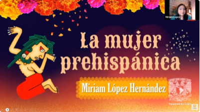 Ciclo de Conferencias. La mujer en la cultura. Inauguración. La mujer en la época prehispánica.