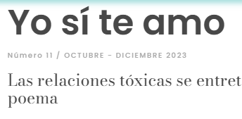 Yo si te amo.