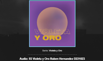 Violeta y Oro. Cuidar construye igualdad. Con Rubén Hernández.