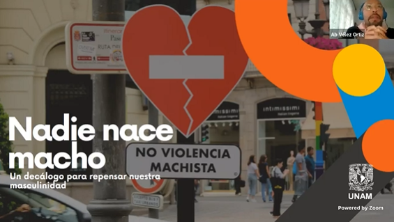 25N 2023. Semana por la No Violencia. Nadie nace macho un decálogo para transformar la masculinidad.