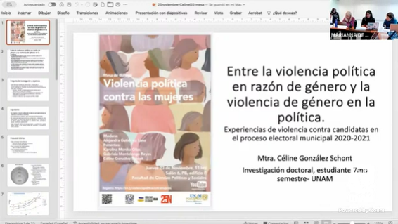 25N 2023. Violencia política contra las mujeres.