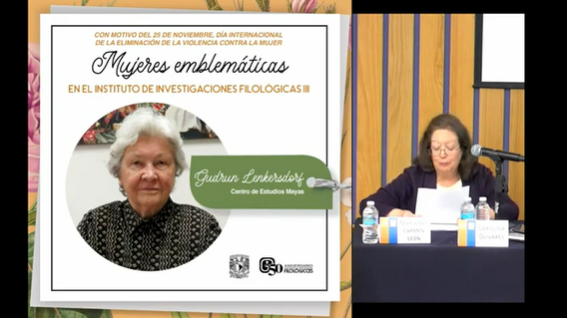 Mujeres emblemáticas en el Instituto de Investigaciones Filológicas III.