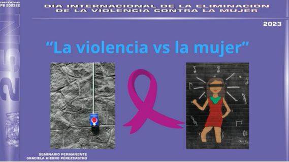 Jornada. Actividades 25N 2023. Sesión 15. Muestra fotográfica. La violencia vs la mujer.