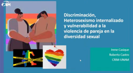 25N 2023. Ciclo de conferencias CRIM. Tercera Sesión.  Violencia de pareja en la diversidad sexual. Debates teóricos y algunos hallazgos.