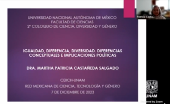 2do. Coloquio de Ciencia, diversidad y género. Conferencia magistral. Igualdad, diferencia, diversidad. Diferencias conceptuales e implicaciones políticas.